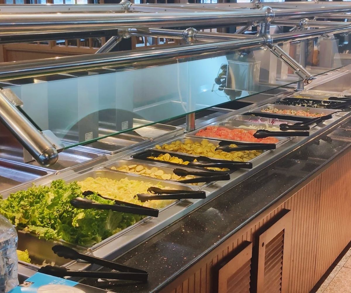 Condiment Bar at Beyond Burger in Texas City, TX