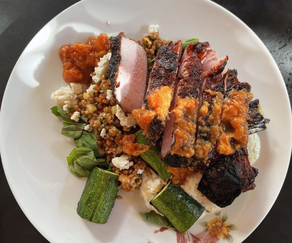 pork chop at stanbury in raleigh, north carolina