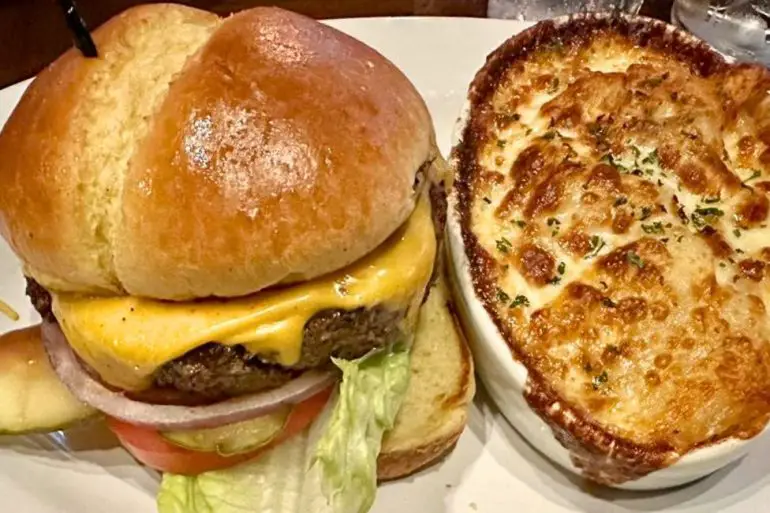 Wagyu Burger at Hale House in Charleston, WV