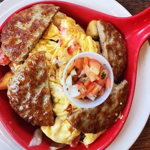 Cowboy Skillet at The Breakfast Club in Manchester, New Hampshire