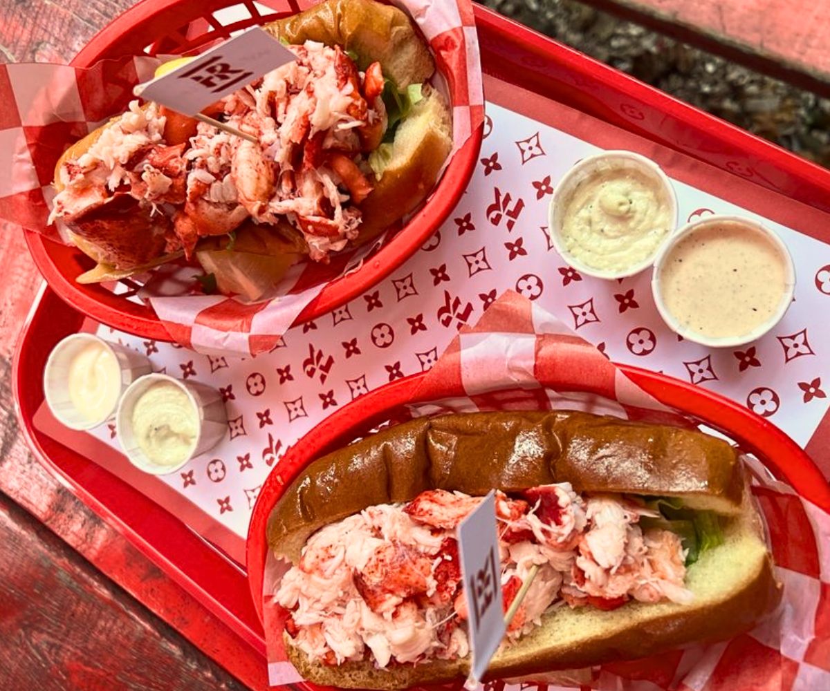 Lobster Rolls at The Highroller Lobster in Portland, Maine
