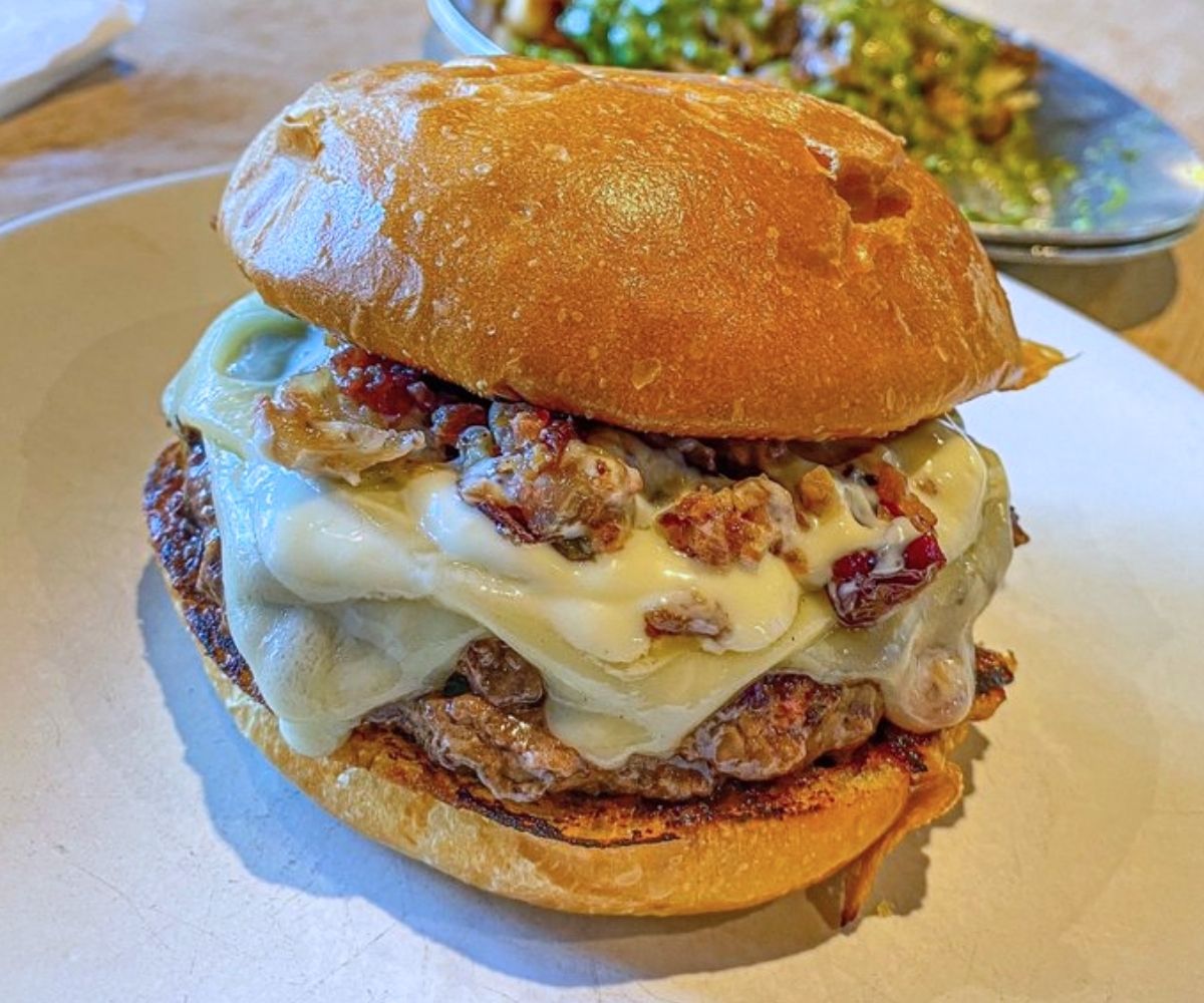 Savory Burger at The Cut in Irvine, California