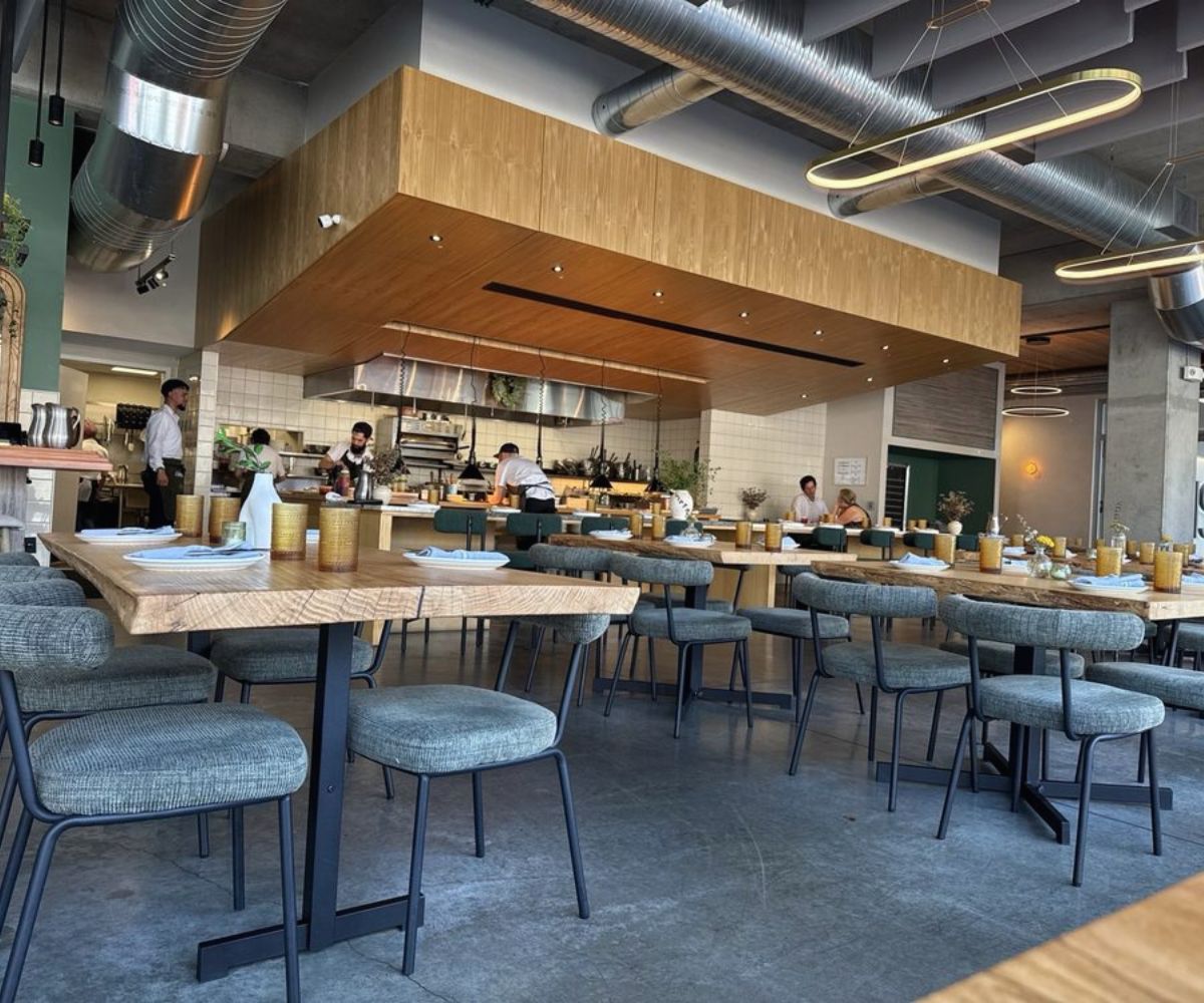 dining area at lotte in wichita, ks