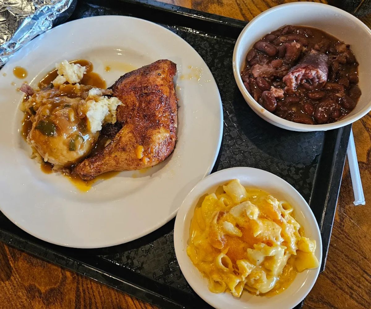 chicken at Pamela's in Alexandria, Louisiana