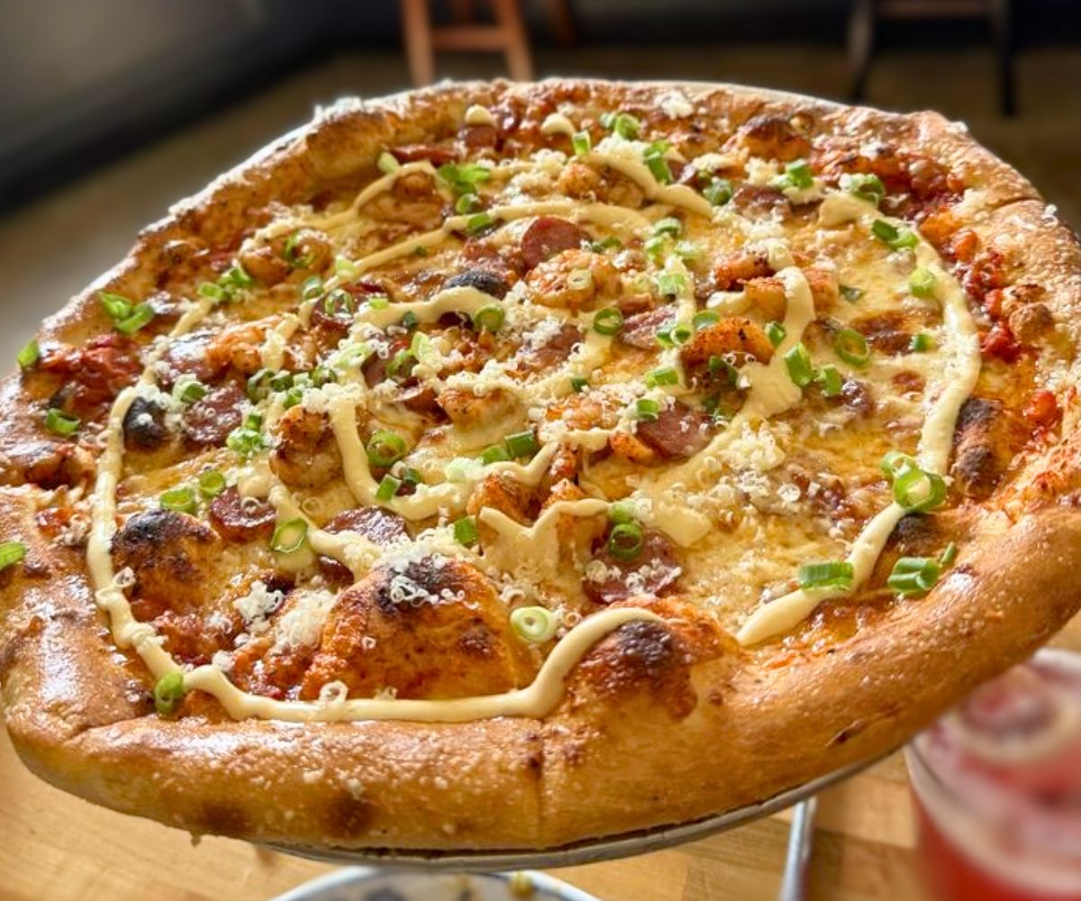 Sauce Pie-quant at Central Pizza & Bar in Lafayette, LA