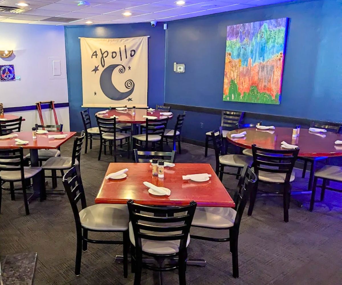 dining area at Apollo Grill in Bethlehem, PA
