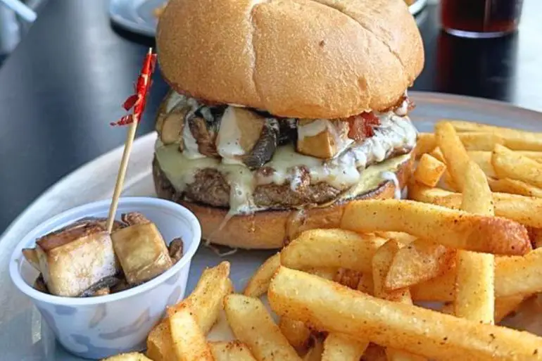 magic man burger at portland burgers in portland, oregon