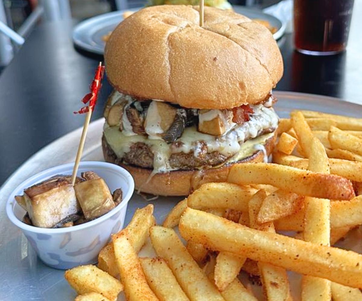 magic man burger at portland burgers in portland, oregon