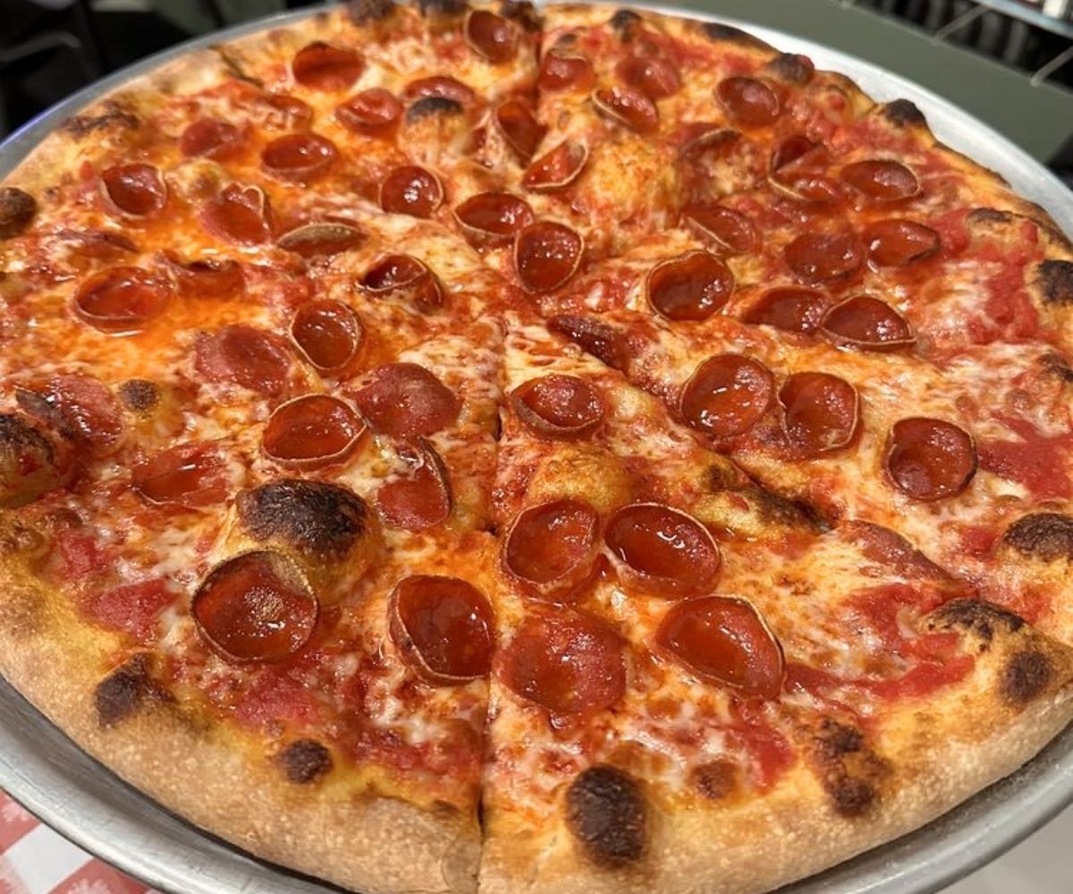 Pepperoni at Smiling with Hope Pizza in Reno, NV