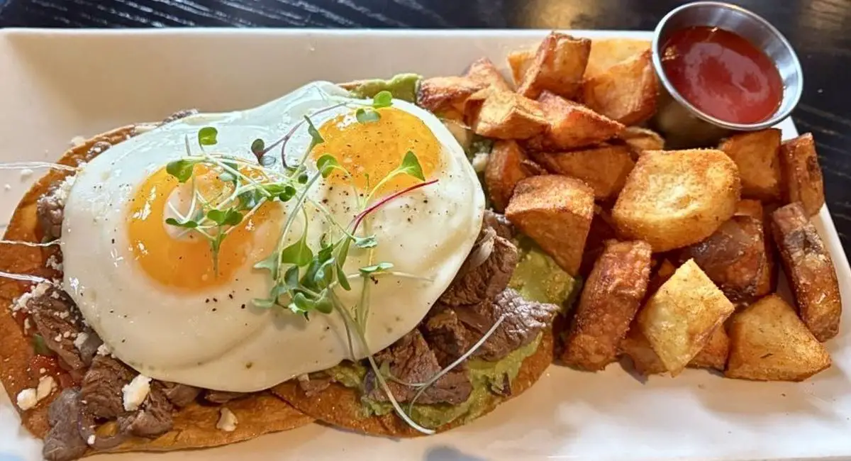 Carne Y Huevos Rancheros at Hootch and Banter in Frederick, MD