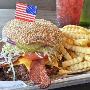 The Barburger at Heavy's in Charleston, South Carolina