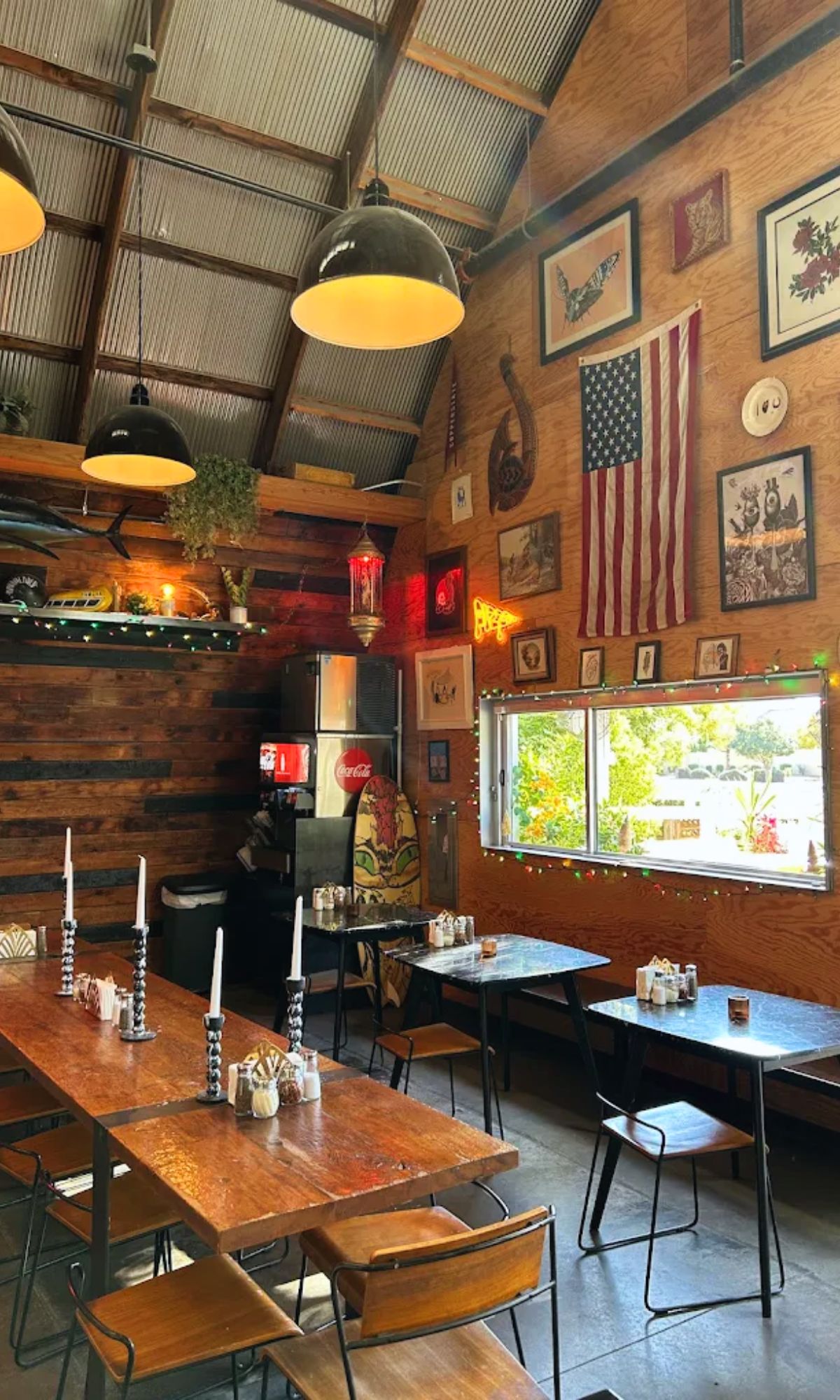 dining area at Fire & Brimstone in Gilbert, AZ