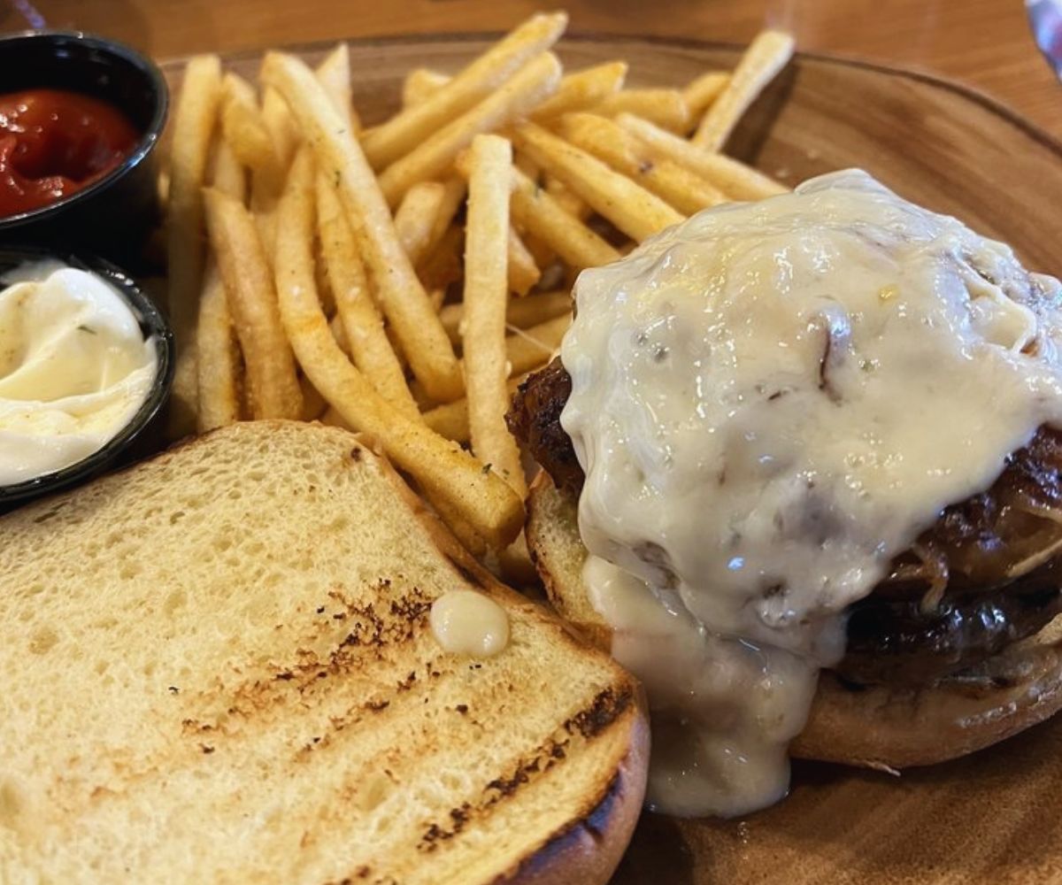 Raclette Burger at Brood & Barley in North Little Rock, Arkansas