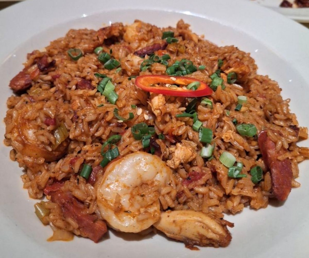 Jambalaya at Lucky 32 Southern Kitchen, NC
