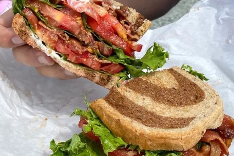 Double BLT at Merritt's in Chapel Hill, North Carolina