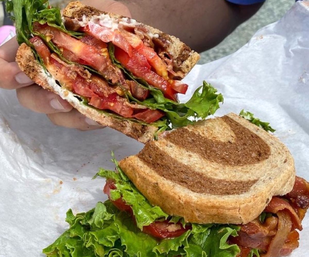 Double BLT at Merritt's in Chapel Hill, North Carolina