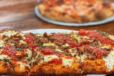 grandma pizza at Geno D's Pizza in Charlotte, NC