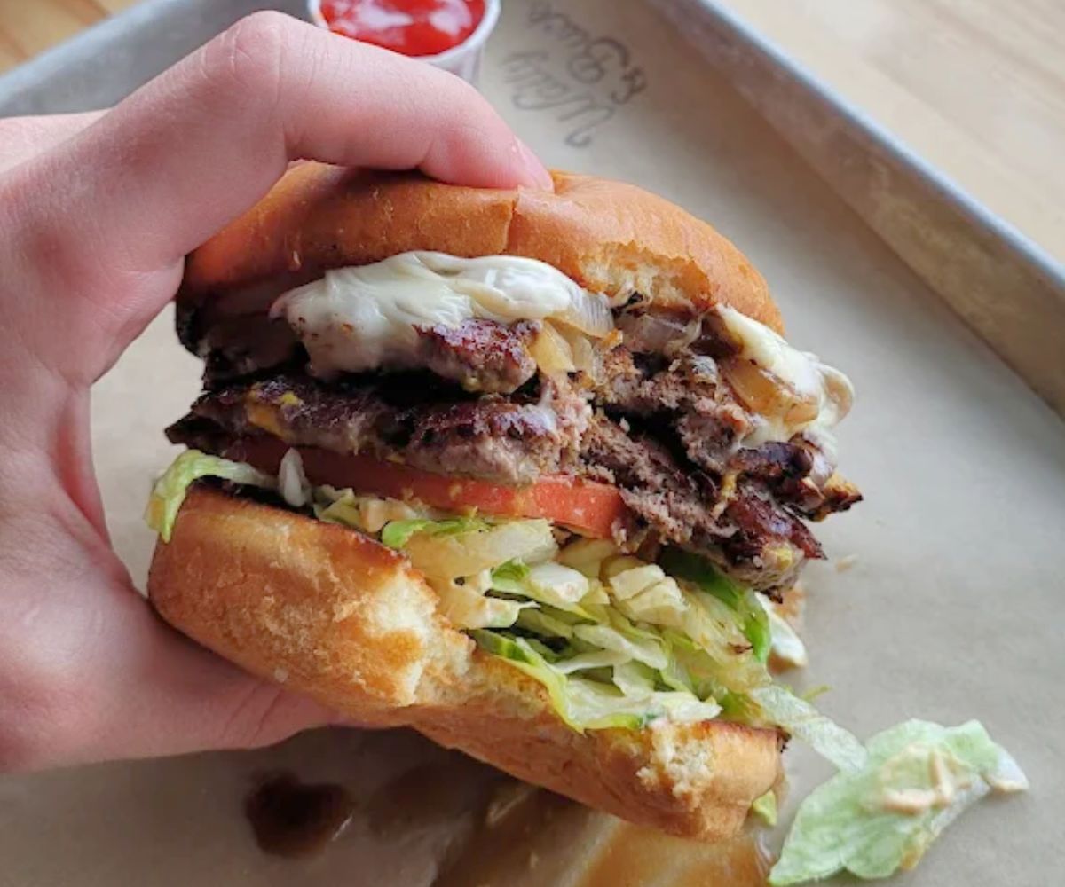 Wally Burger at Wally & Buck in Missoula, MT