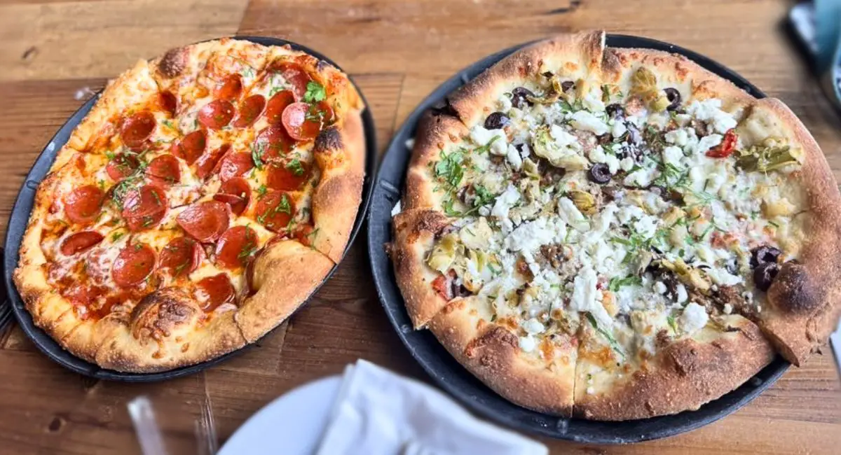 Pepperoni (left) and This is Sparta (right) at Slackwater in Sandy, UT