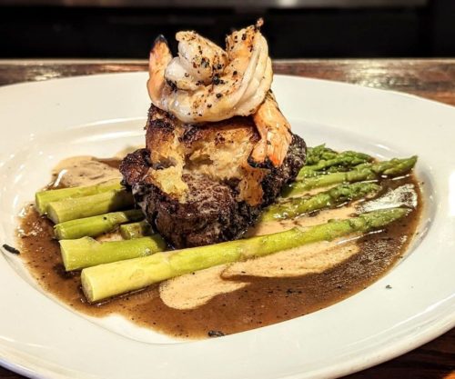 J&J Tower at J&J Seafood Bar and Grill in Delray Beach, Florida