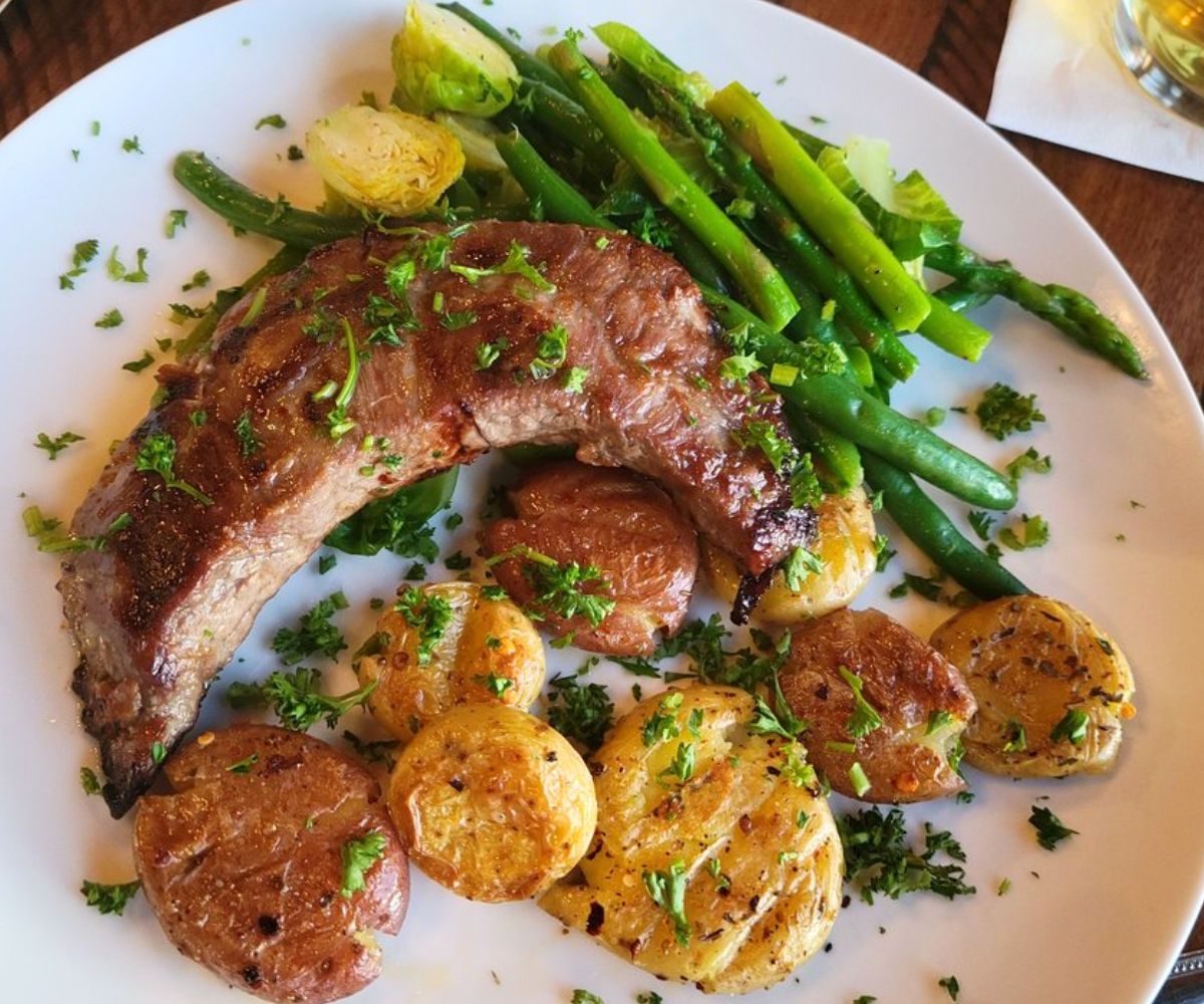 Flank Steak at Cafe uu in Everett, Washington