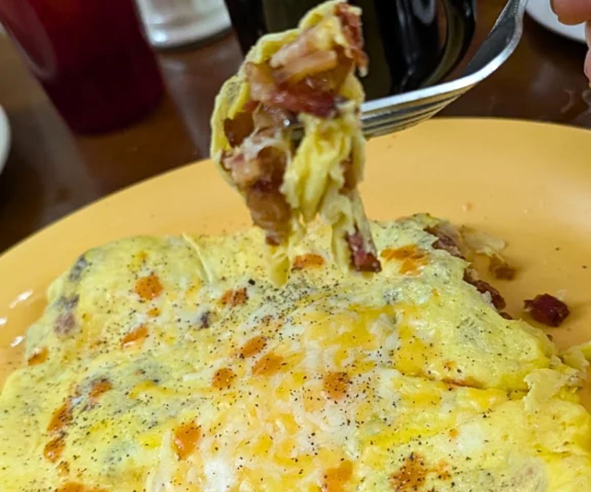 Omelette at Jeannie's House Diner in South Bend, IN