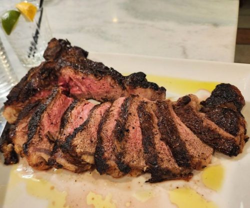 Steak Florentine at DiAnoia's in Pittsburgh, PA