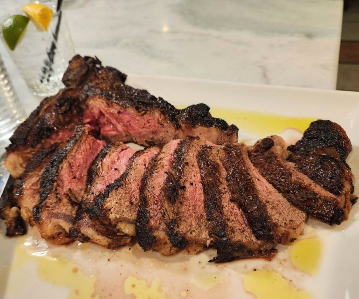 Steak Florentine at DiAnoia's in Pittsburgh, PA