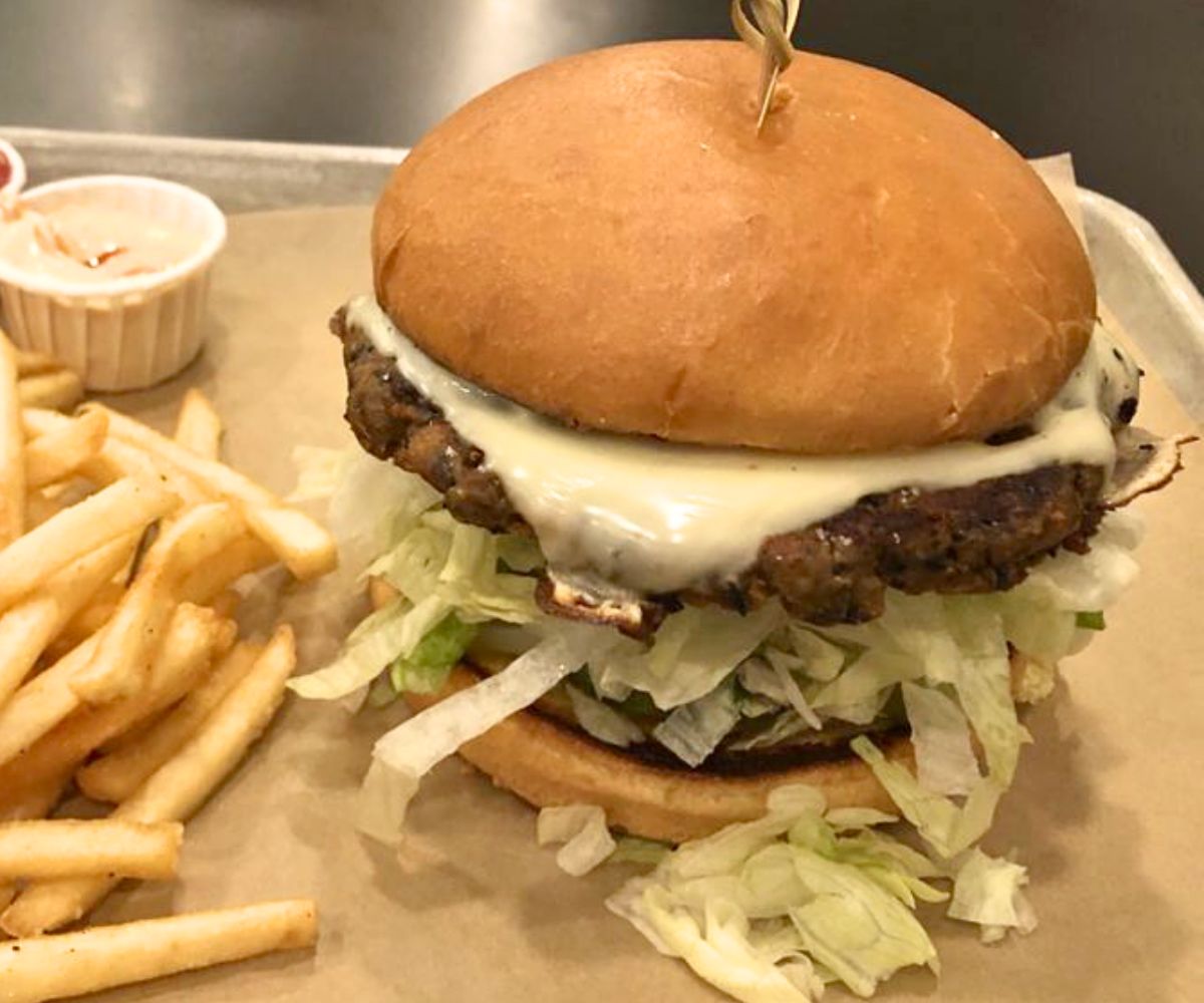 Squeaky Wheel Burger at Wally & Buck in Missoula, Montana