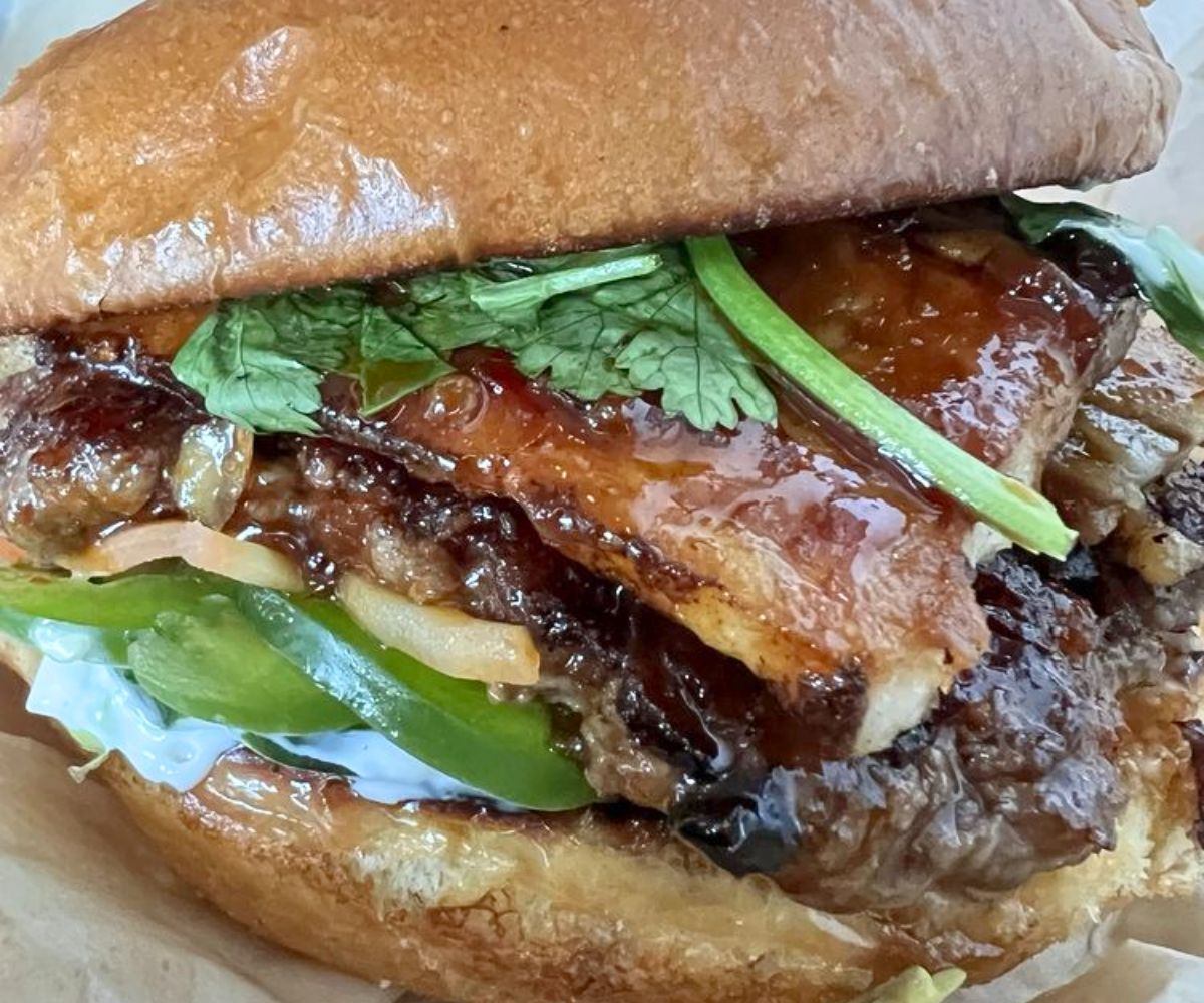 Smash Mi Burger at Wally & Buck in Missoula, MT