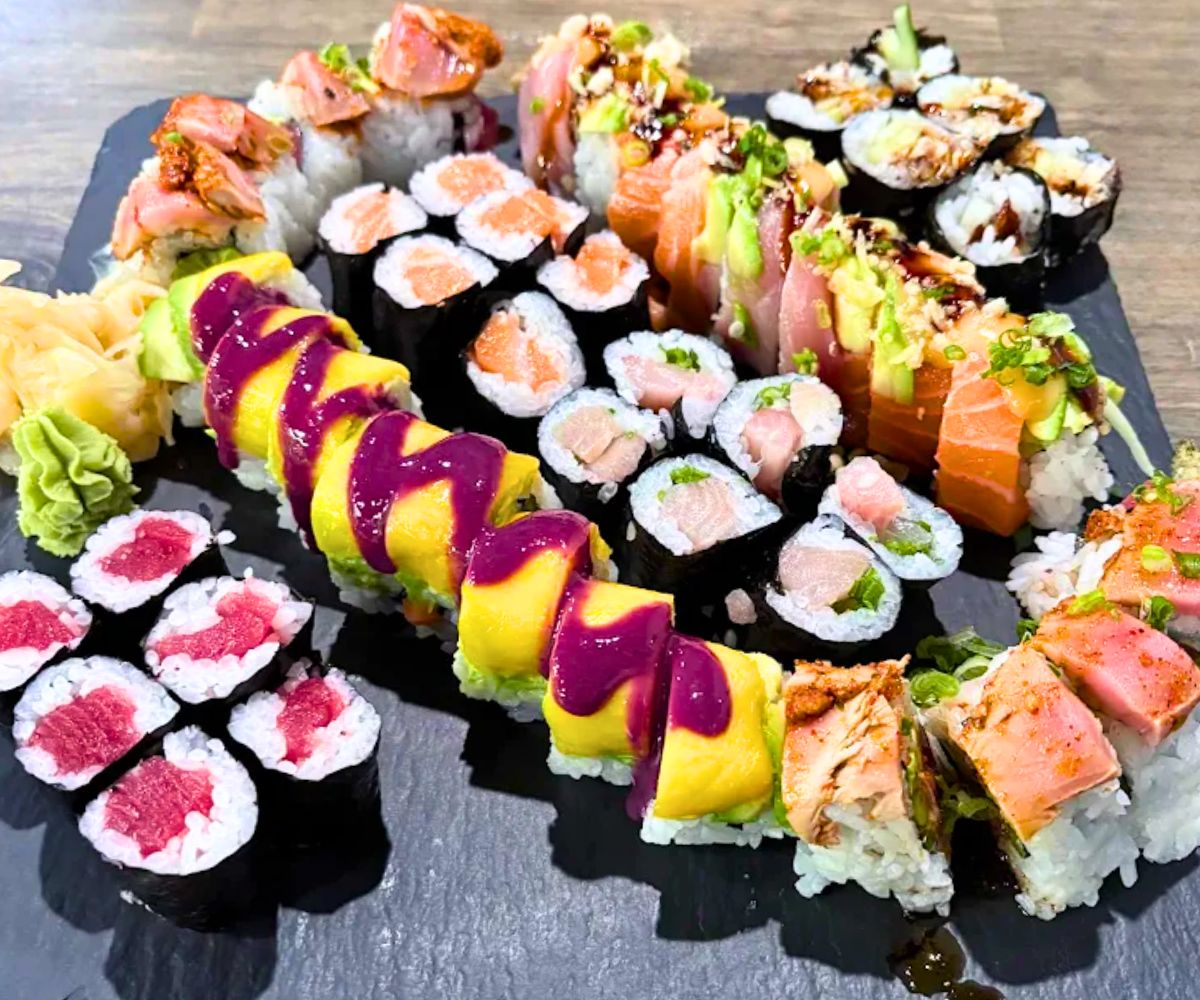 assorted sushis at Yonsei in Thornton, Colorado