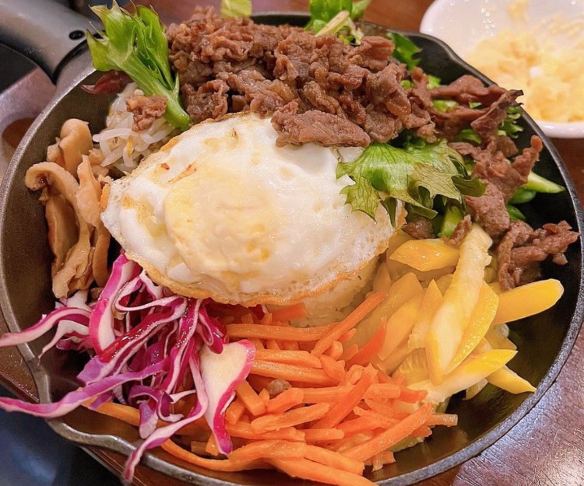 Bibimbap at Iron Pot in Kent, WA