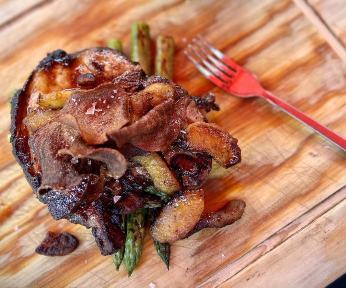 Cowboy Pork Chop at The Poppy and Parliament in Huntsville, AL