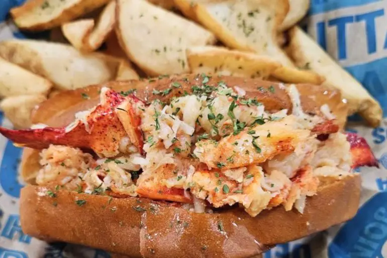 Lobster Roll at The Fish Joint in Coral Springs, FL