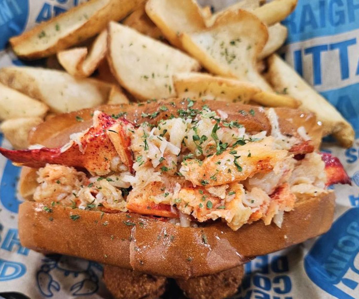 Lobster Roll at The Fish Joint in Coral Springs, FL