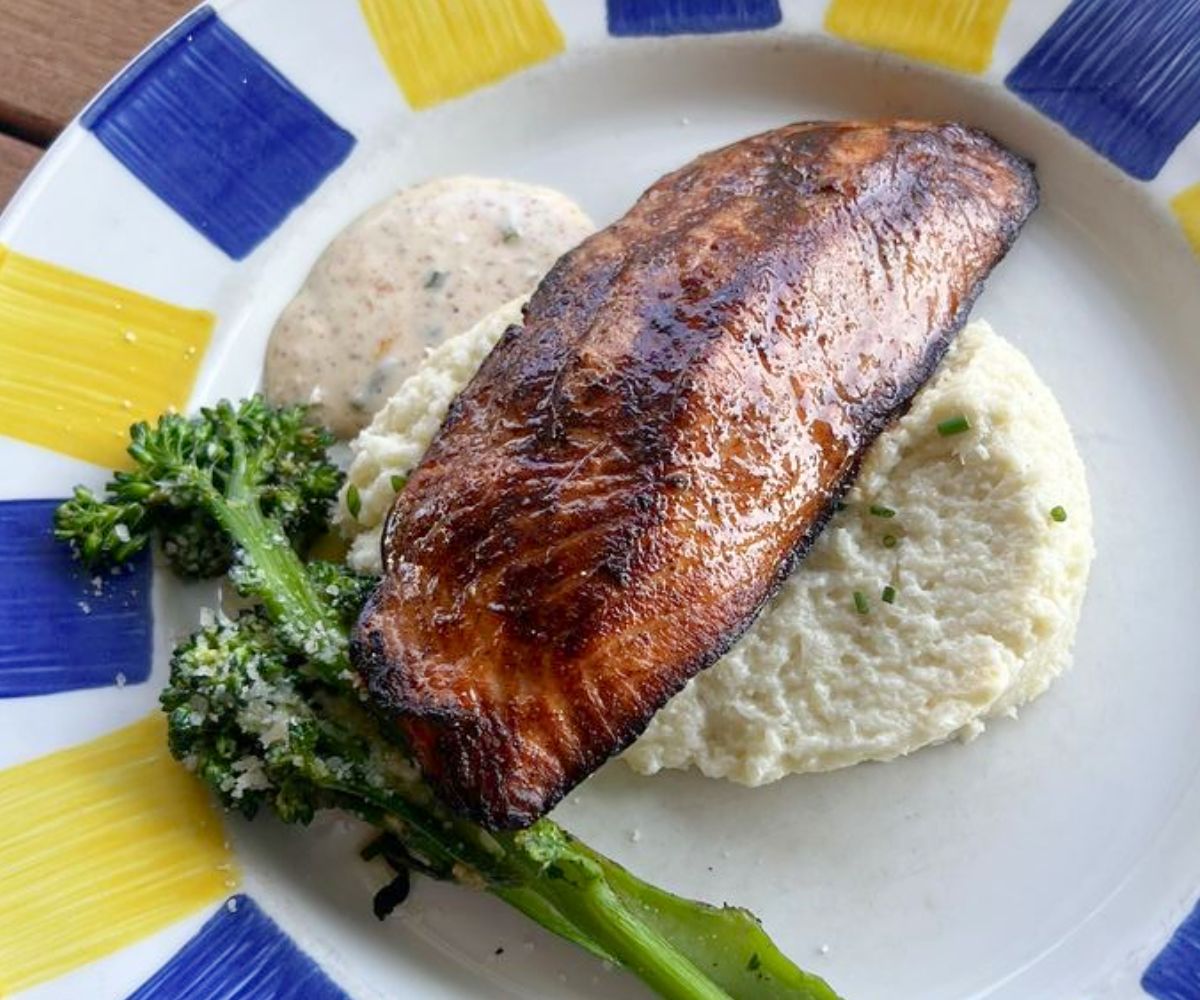 Short Smoked Salmon at Coastal Flats in Gaithersburg, Maryland