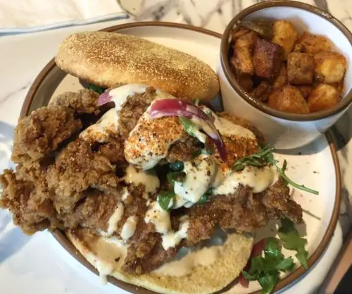 Classic Chicken Sandwich at The Bird in Norfolk, Virginia