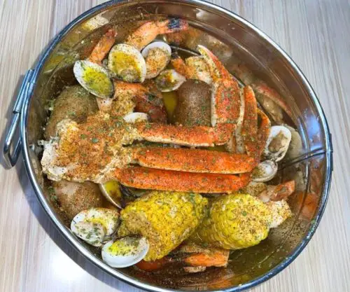 Crab Boil at The Fish Joint in Coral Springs, FL
