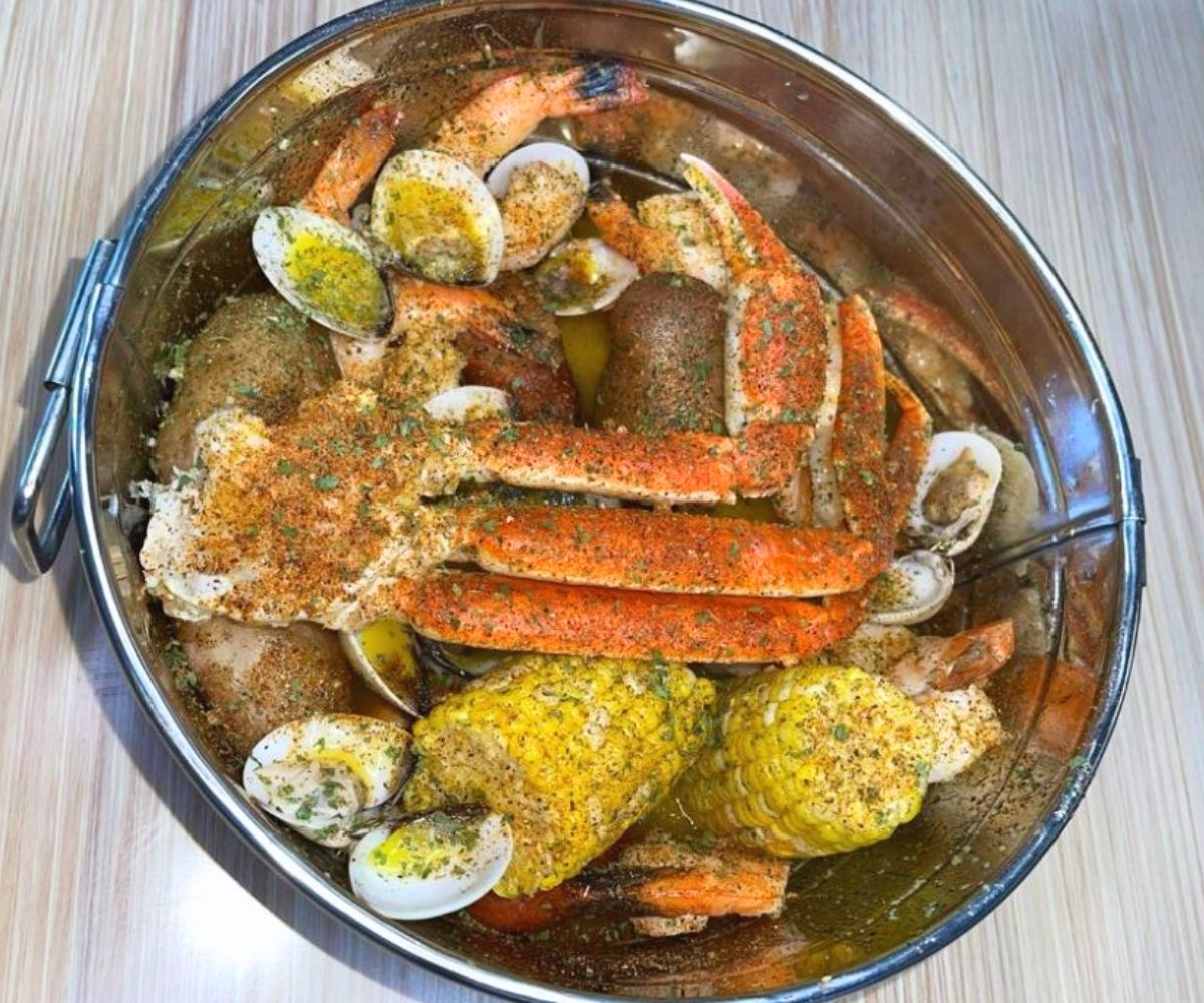 Crab Boil at The Fish Joint in Coral Springs, FL
