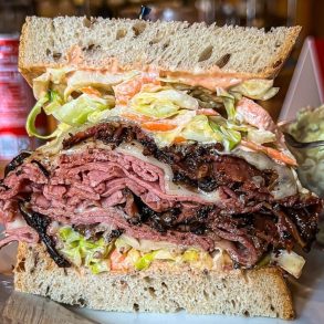 #9 Reuben at Gilbert's on Main in Bellevue, WA