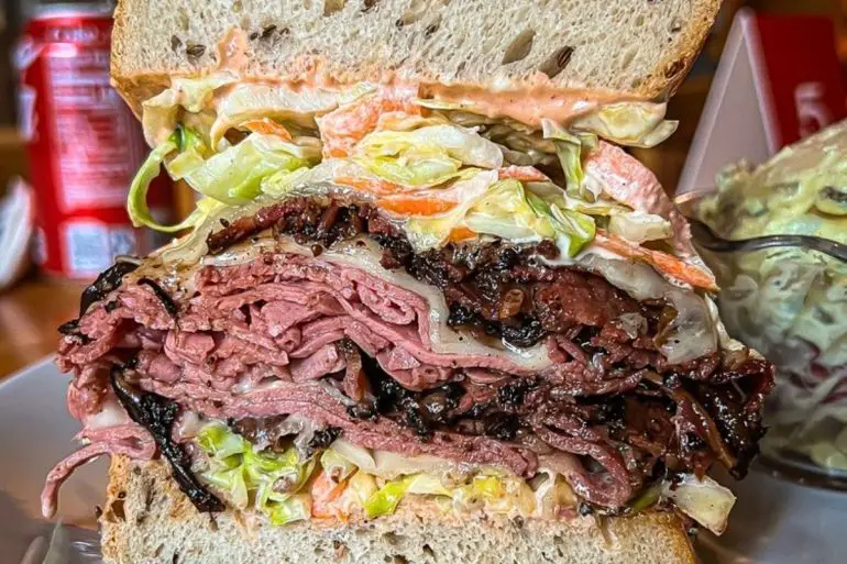 #9 Reuben at Gilbert's on Main in Bellevue, WA