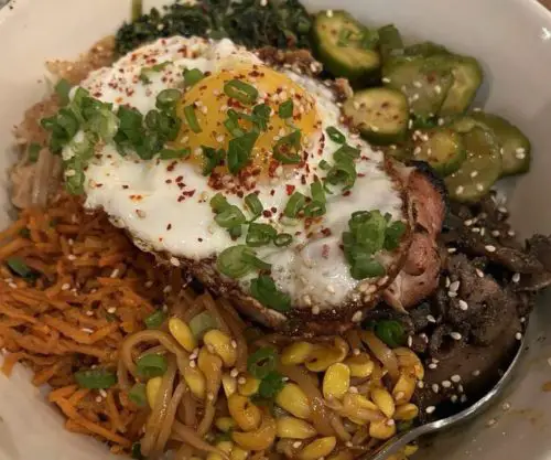 bibimbap at Soju in pittsburgh pennsylvania