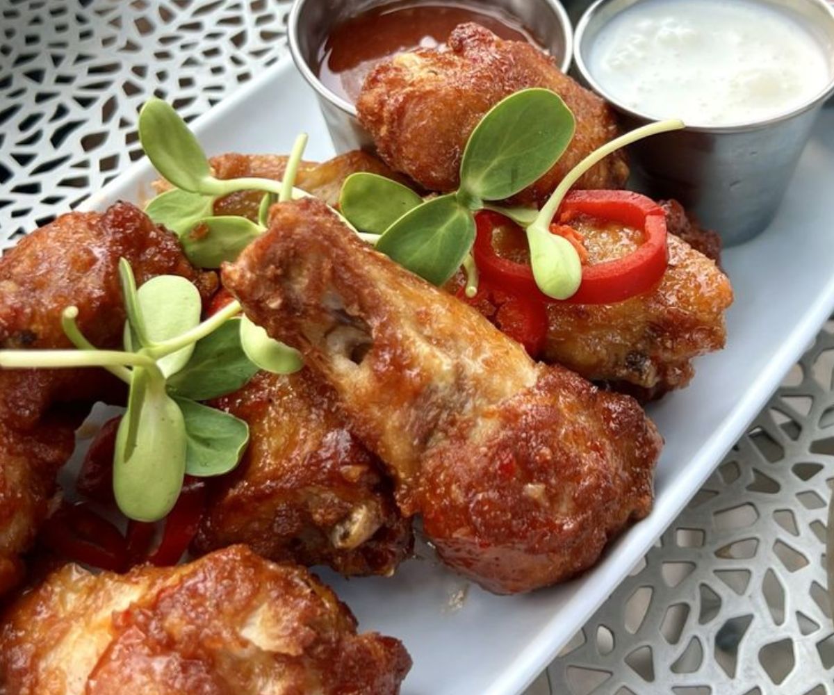 Guava BBQ Wings at Cranky Sam in Missoula, Montana