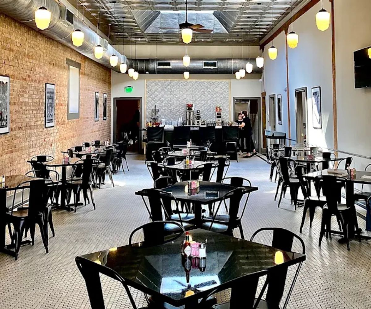 Dining Area at The Glass Hat Cafe in Shreveport, LA