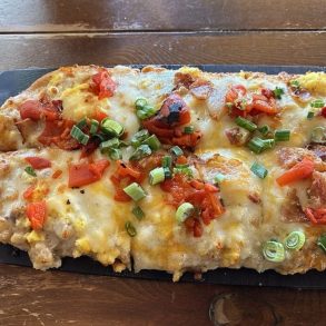 Josiah's Breakfast Flatbread at Josiah's in Sioux Falls, SD