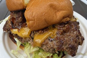 Bacon Jam Burger at Crack in Long Beach, CA