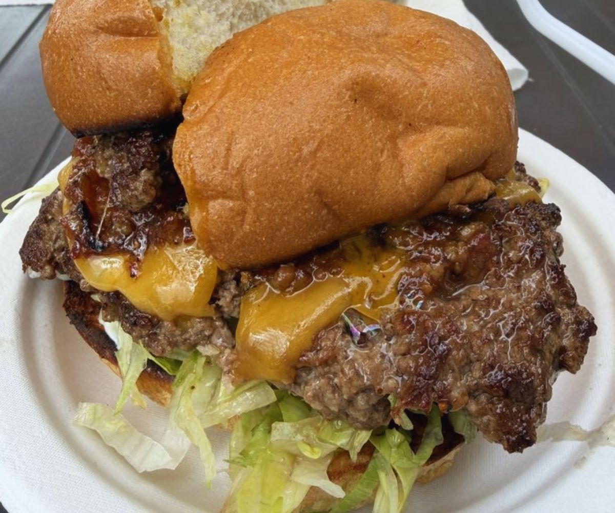 Bacon Jam Burger at Crack in Long Beach, CA