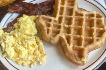 Texas Waffle at Our Place in Mansfield, Texas