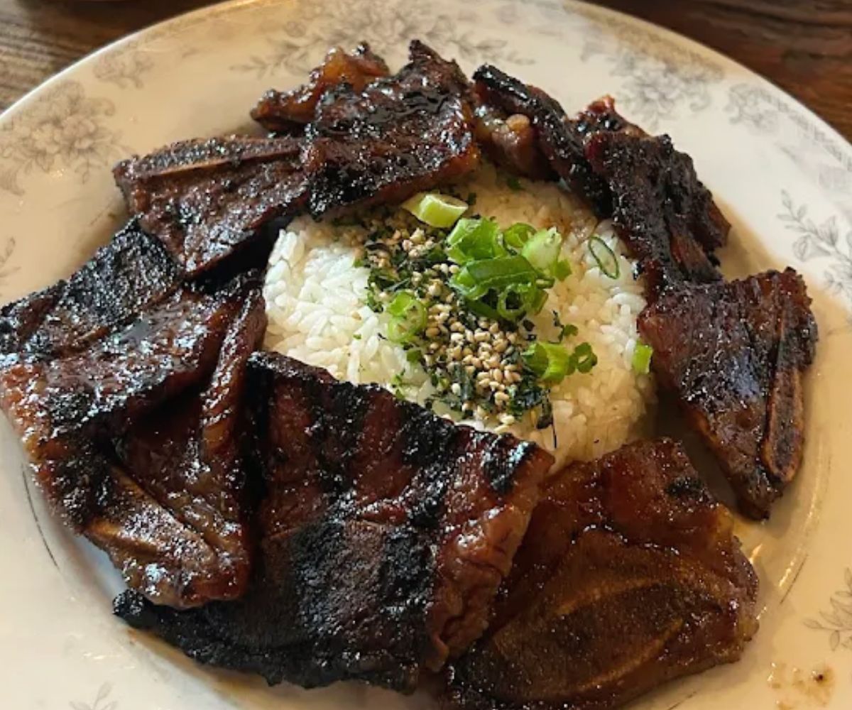 korean barbecue combination at soju in pittsburgh, pa