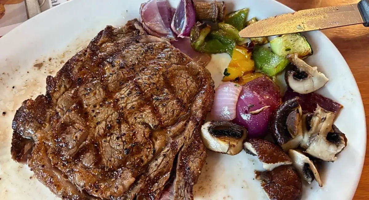 steak at cr surf & turf in cedar park, texas